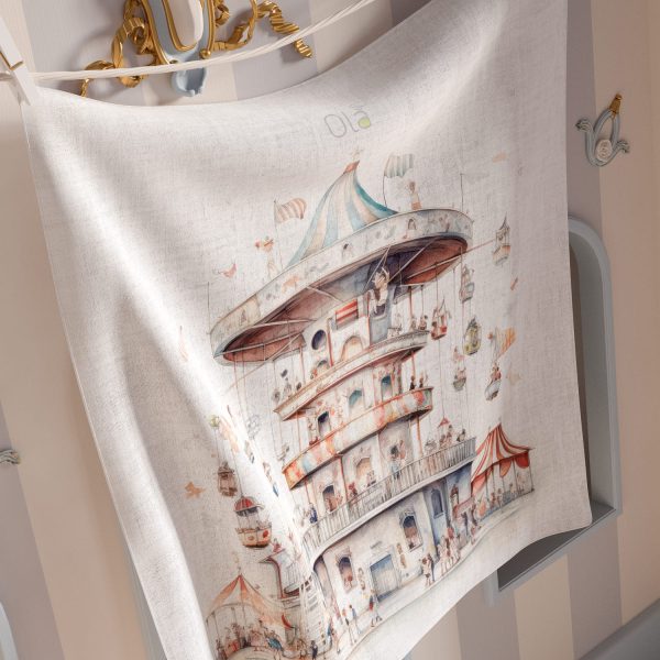 Ola Bebe Müslin Örtü - Atlı Karınca