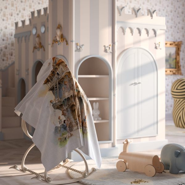 Ola Bebe Müslin Örtü - Mutluluk Şatosu